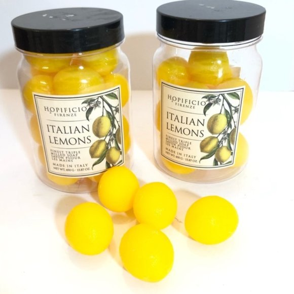 Italian Lemons 🍋 18 Lemon Scented Milled Soaps - Picture 1 of 6